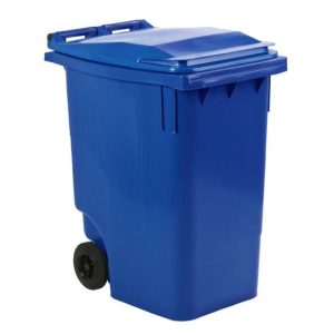 Afvalcontainer 360 liter blauw