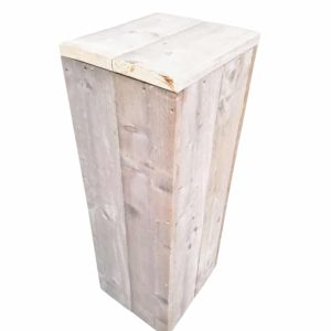 Houten pilaar