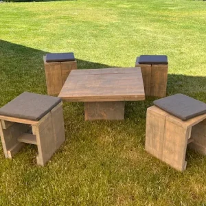 Lounge steigerhout