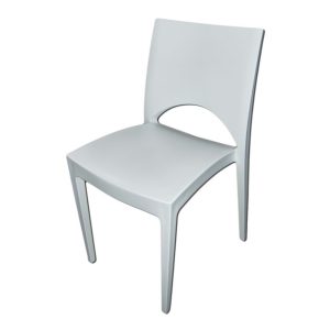 Loungestoel wit