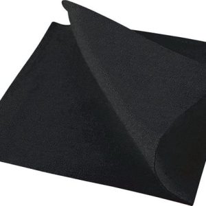 Servet 45cm x 45 cm zwart