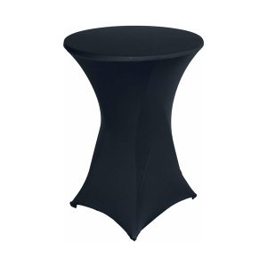 Stretchhoes partytafel zwart