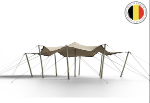 Stretchtent 6,5x6,5m