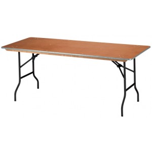 Tafel 183x75 voor 6 personen